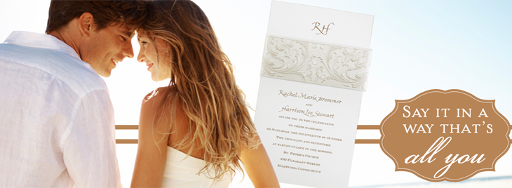 Wedding Invitations - Say it in a way that's all you
